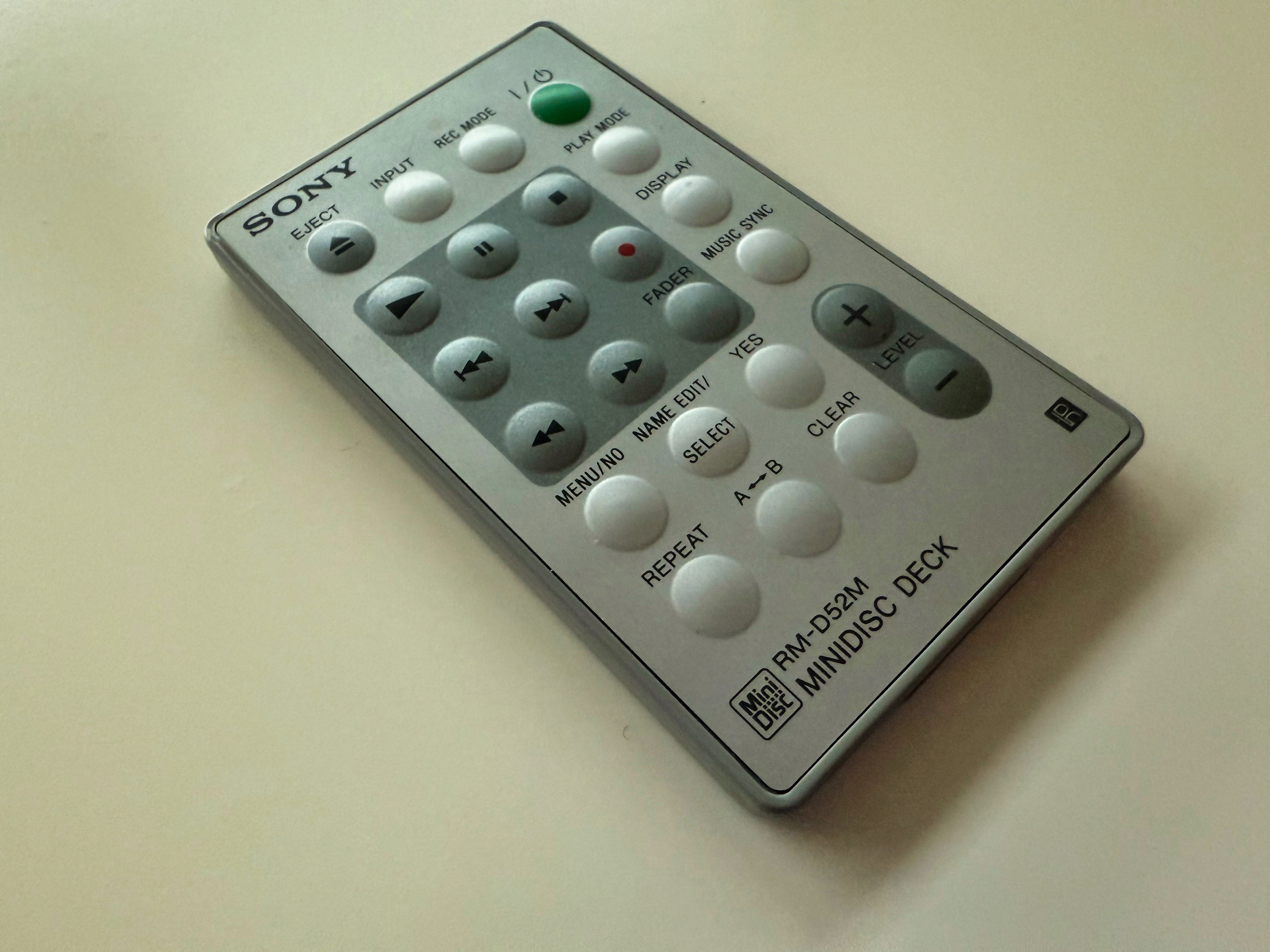 RM-D52M Remote Control Image